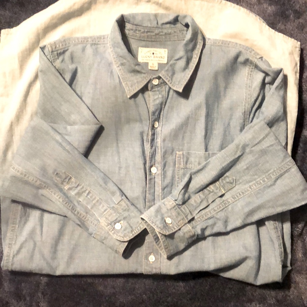 Lucky brand denim dress🍀🍀 - Picture 1 of 3